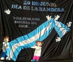 La escarapela nacional ¡salve, luminosa escarapela de la patria.! Mi Sala Amarilla Manualidades Para El Dia De La Bandera Argentina