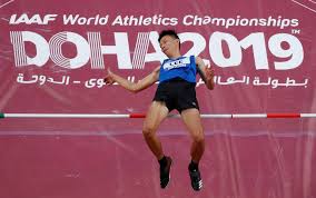 Hup wei terkandas di pusingan kelayakan. National High Jumper Hup Wei Finishes Eighth At World Athletics Championships In Doha Asia Newsday