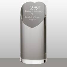 We agree that searching for wedding anniversary presents for parents can be a bit challenging as they have. Personalized 25th Anniversary Crystal Heart
