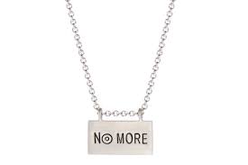 Say No More To Domestic Violence And Sexual Assault With Me Ro S Thoughtful Pendant Self