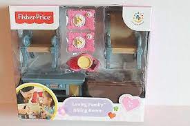 Townhouses are popular with families as they often have extra bedrooms in the attic. Fisher Price Loving Family Dining Room Dollhouse Furniture Set Table Chairs New Family Dining Rooms Dollhouse Furniture Sets Loving Family Dollhouse
