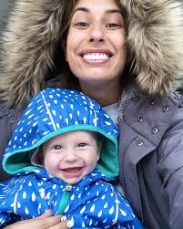 Holly Willoughby and Phillip Schofield meet Stacey Solomon's baby son Rex