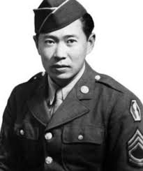 Facing entrenched German positions and suffering a severe wound to his arm,  Tanouye refused to falter. He singlehandedly took out multiple enemy  machine gun and pistol nests, crawling forward under fire  https://www.ghostsofthebattlefield.org/medal-of ...