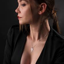 Feminist Symbol Necklace: Sterling Silver Women's Rights Pendant