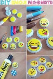Magnete Aus Kronkorken Selber Machen Diy Emojis Emoticons Basteln Mit Kronkorken Kronkorken Magnete Selber Machen