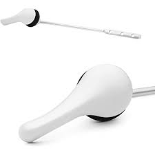 Search now · find answers · quality results · internet information White Toilet Tank Flush Lever Handle Universal Front Mount With Nut Lock Fits Most Toilets Amazon Com