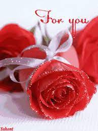 When you realize you want to spend the rest of your life with somebody, you want the. For You Love Flowers Heart Animated Love Quote Gif I Love You Sweetheart Valentine S Day Red Rose Valentin Love Rose Flower Love Flowers Beautiful Rose Flowers