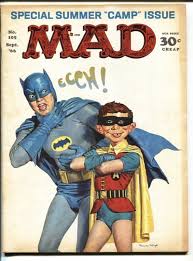 MAD Magazine #105 1966- BATMAN COVER ...