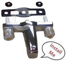 You can replace your shower faucets. Replacing Shower Tub Faucet How To Install A New Tub Faucet