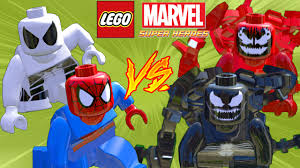 Ao seu lado estão seu melhor amigo. Lego Homem Aranha E Homem Aranha Branco Vs Venom E Carnificina Briga De Herois 110 Youtube