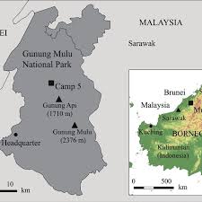 The sarawak trade and tourism office singapore (statos) has spearheaded a new marketing push to attract home buyers and long stay visitors to sarawak. Map Of Gunung Mulu National Park Northern Sarawak Malaysia Showing Download Scientific Diagram
