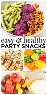 There are many snacks to choose from, and certainly not all snacks are healthy or will help you manage your weight. Healthy Party Snacks Courtney S Sweets