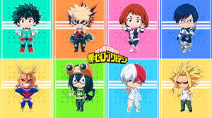 My hero academia chibi new tab wallpapers & games, changes your new tab with a cool my hero academia chibi new tab. Boku No Hero Academia Chibis 4k Ultra Hd Wallpaper Hintergrund 3840x2160