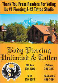 Thursday October 31 2019 Ad Body Piercing Unlimited Tattoo Anchorage Press