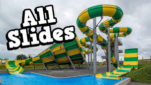 Aqualand Moravia All Water Slides Tobogany Onride Pov Youtube