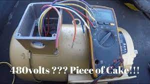 This calculator will also give you motor amps and recommended breaker size, starter size, heater size and conduit size. How To Wire 3 Phase Motor To 480 Volt System Step By Step Youtube