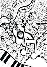 Printable coloring and activity pages are one way to keep the kids happy (or at least occupie. Coloring Pages Music Notes Coloring Page Sheets