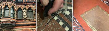 Get a free floor sanding quote today! Edwardian Tesserae Mosaic Floor Restoration In Nottingham City Centre Nottinghamshire Tile Doctor