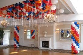 Late Simple Birthday Birthday Room Decoration Ideas At Home Balloon Arches Columns Party Event Decor Balloon Artistry Orange Balloons Balloon Decorations Balloons