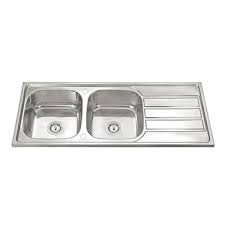stainless steel laundry double bowl