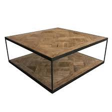 Ideal for the living room, the natalia coffee table is right at home in front of a couch. China Vintage Industrial Square Metal Steel Iron Frame Wood Coffee Table China Industrial Square Coffee Table Industrial Wood Coffee Table