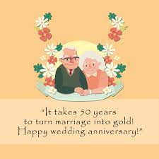 50th wedding anniversary wishes for parents. Happy 50th Anniversary Wishes For Wedding Quotes Messages Status Images The Birthday Wishes