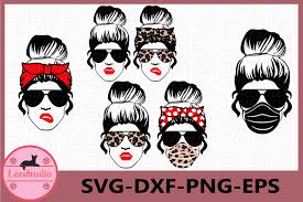 Download Messy Bun Bandana Messy Bun Mom Life Svg Novocom Top
