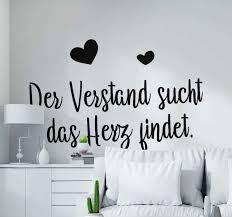 Weiße wohnzimmer wohnwand elvelina im modernen landhausstil (vierteilig). Wandtattoo Deutsche Spruche Fur Ihr Zuhause Fur Wohnzimmer Tenstickers