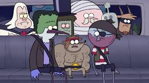 1920 x 1080 jpeg 251 кб. Free Download Regular Show Wallpaper Id Mordecai And Rigby Halloween 1920x1080 Wallpaper Teahub Io