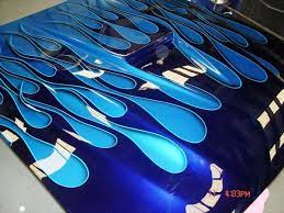 House Of Kolor Cobalt Blue Kandy Shot Over A Custom Mix In Cars Motorcycle Paint Jobs Kustom Paint Custom Paint Jobs