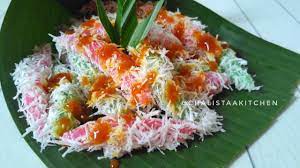Bgks dng daun pisang,semat sm lidi,sm kek kita bgks lontong ya, masukkan 125 gram tepung sagu ke dalam mangkuk, lalu tambahkan adonan sagu yang. Membuat Cenil Paling Mudah Dan Enak Resep Klanting Jajan Pasar Khas Jawa Timur Youtube