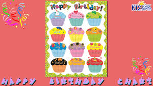 Best Birthday Chart Happy Birthday Chart Teacher Supplies