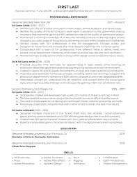 Maybe you would like to learn more about one of these? 3 3d Artist Resume Examples For 2021 Resume Worded Resume Worded