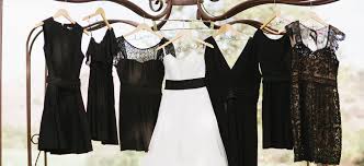 Whoever said it is not the best color for weddings doesn't understand the chic beauty and our sensational collection of black bridesmaid dresses is a mixed bag of elegant styles for every. 14 Black Bridesmaid Dress Styles That Scream W O W