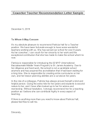 Get submission details including the recipient's name and email and the due date. 30 Letter Of Recommendation For Coworker Examples Templatearchive