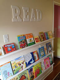 Children S Book Wall Made With Ikea Picture Ledge Ribba Book Wall Ikea Picture Ledge Kids Room