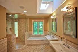 Image result for Contemporary Master Bathroom with specialty door & Teak shower floor