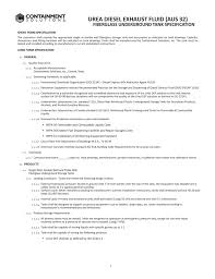 Urea Def Containment Solutions