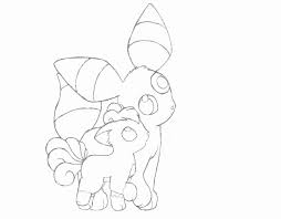 Vulpix has one type, fire. Vulpix Coloring Pages Coloring Home