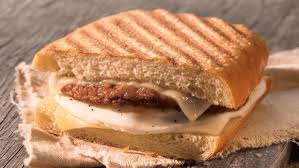 Sausage Egg Cheese On Grilled Ciabatta From Panera Bread Sausage Breakfast Sandwich Savory Breakfast Food
