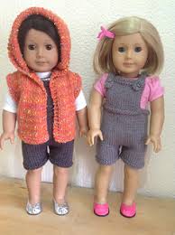 Loving hand knitted baby and children's. Ravelry Dolls Hooded Gilet And Dungarees Pattern By Knitting Nanny Mo