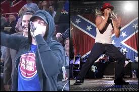 Eminem Cheered At Pistons Home Opener Kaepernick Hating Kid Rock Booed Heavily Video Blacksportsonline