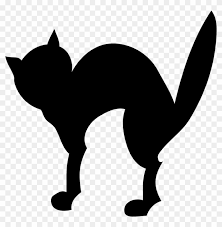 Choose any clipart that best suits your projects, presentations or other design work. Halloween Silhouette Png Library Black Cat Clipart No Background Transparent Png 958x935 767353 Pngfind