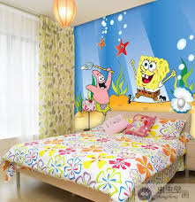 Online Buy Wholesale Spongebob Wallpaper For Rooms From China Kids Bedroom Decor Kids Bedroom Kid Room Decor