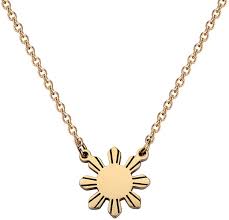 8 locally made jewelry brands. Amazon Com Myospark Philippines Sun Necklace Philippines Star Necklace Philippine Pride Necklace Philippines Jewelry Gift For Filipino Philippines Sun Necklac Clothing