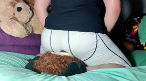 Young Girl Facesit a Teddy Bear by NastyGeeks