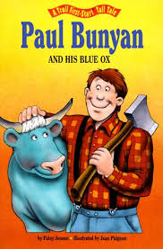 Paul bunyan logged about 20 miles from the headwaters of the big onion river. Paul Bunyan And His Blue Ox A Troll First Start Tall Tale Jensen 9780816731633 Amazon Com Books