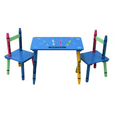 You don't need to worry about paper, you can write and draw directly on the dry erase, or chalkboard table top. Childrens Wooden Crayon Table And Chairs Set Kids Room Furniture 31 99 Oypla Stocking The Very Best In Toys Electrical Furniture Homeware Garden Gifts And Much More