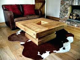 Shop large rustic square coffee table at bellacor. Wooden Rustic Tables Are The New Trend