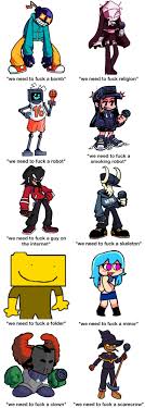 this community be like: : rFridayNightFunkin